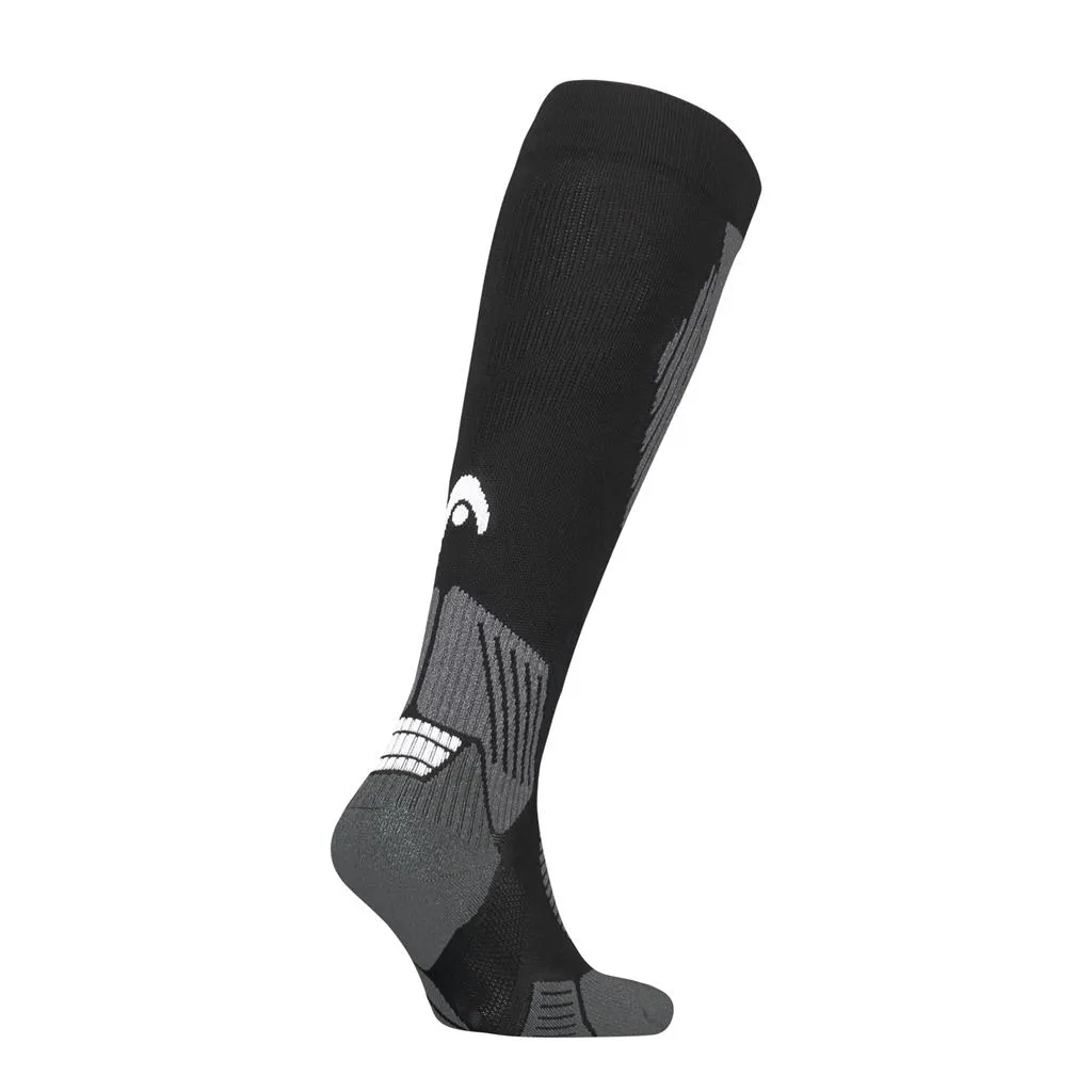 HEAD Skisokken Unisex Racer Kneehigh 1-pack Black/White