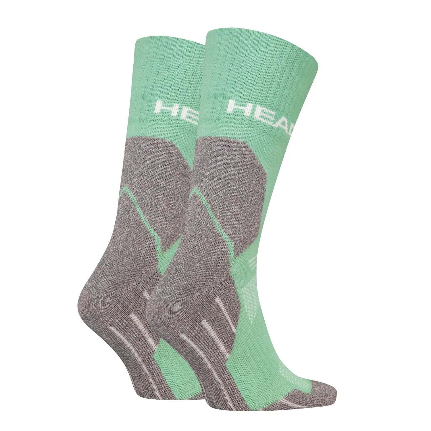 HEAD Wandelsokken All Climates Hiking Crew 2-pack Licht Groen