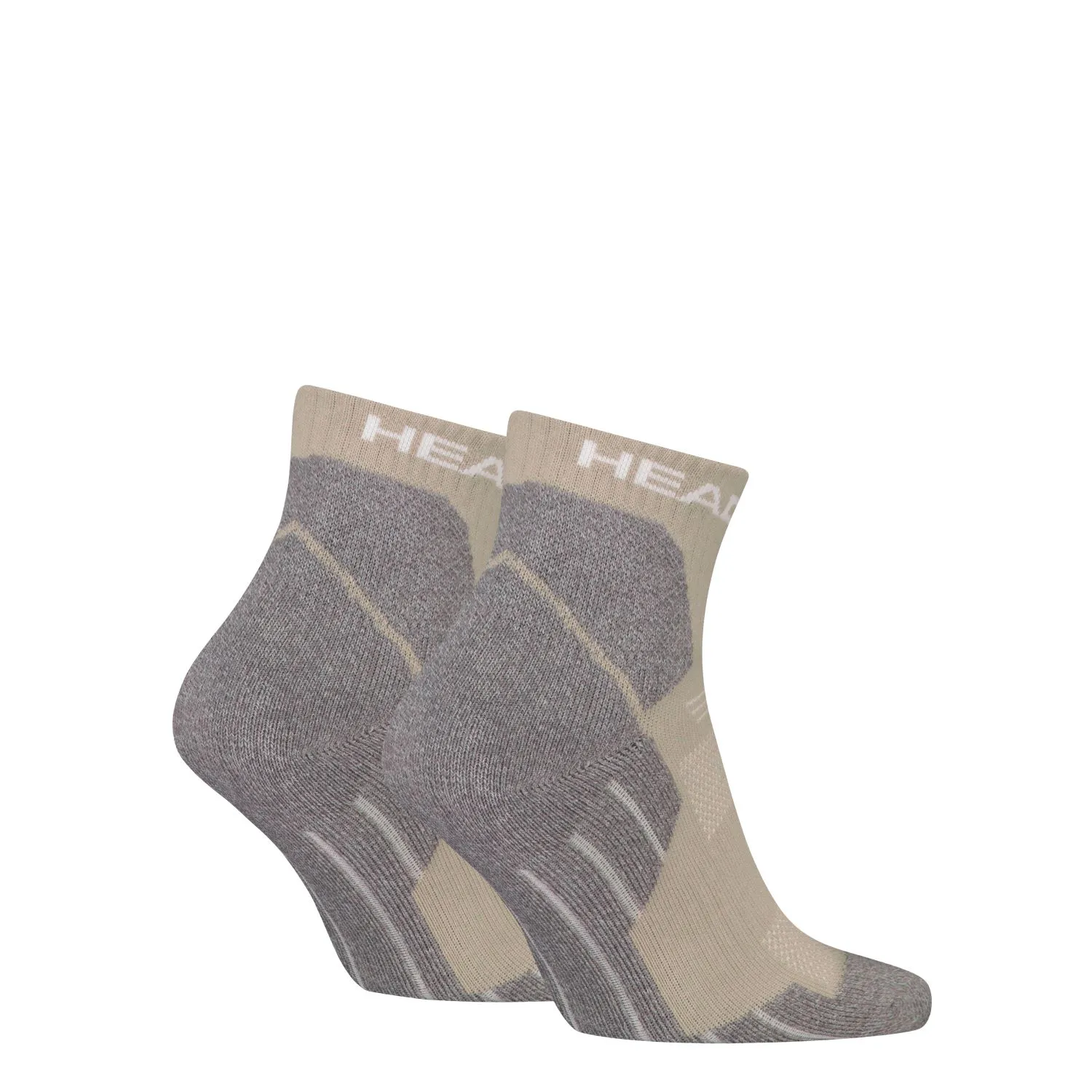 HEAD Wandelsokken All Climates Hiking Quarter 2-pack Taupe