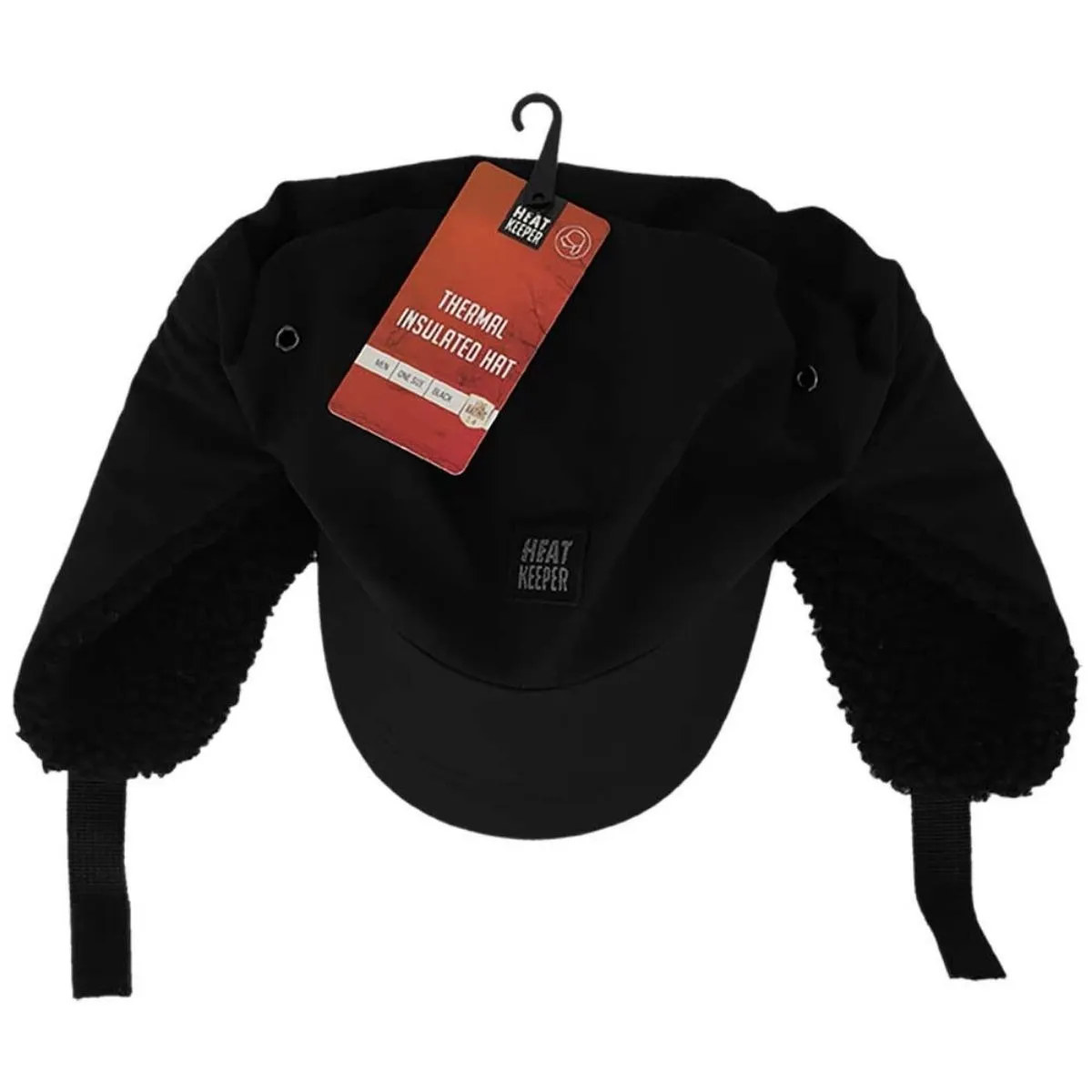 Heatkeeper Heren Thermo Muts Trapper Hat Shell Zwart