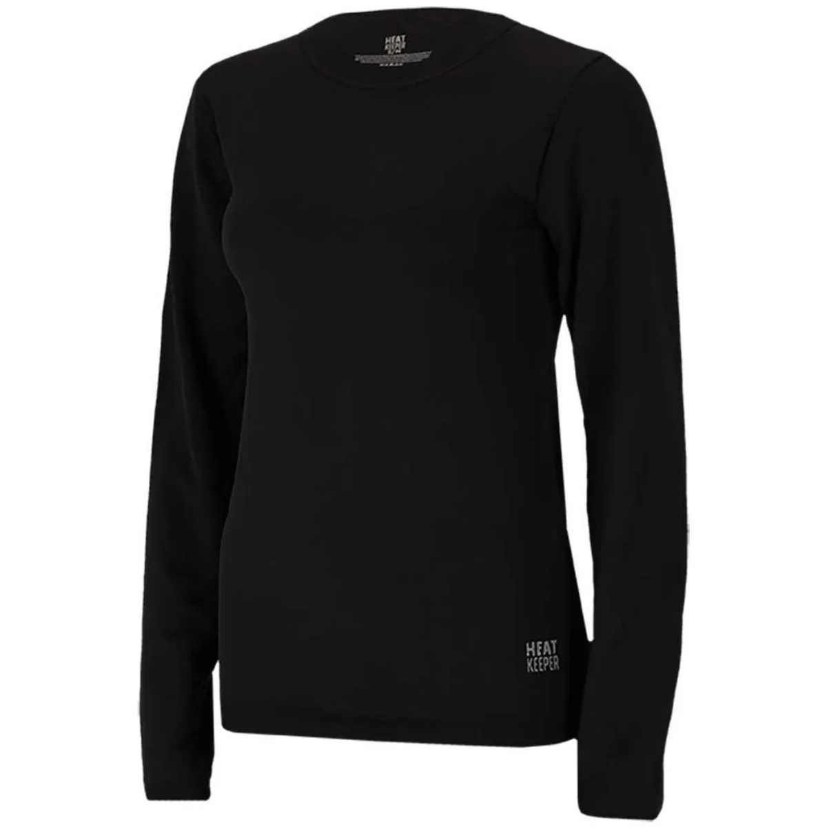 Heatkeeper Thermoshirt Dames Basic Naadloos Zwart