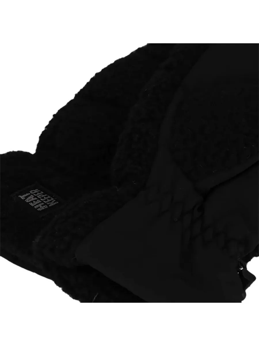 Heatkeeper Dames Winter Set - Balaclava + Wanten - Teddy - Zwart