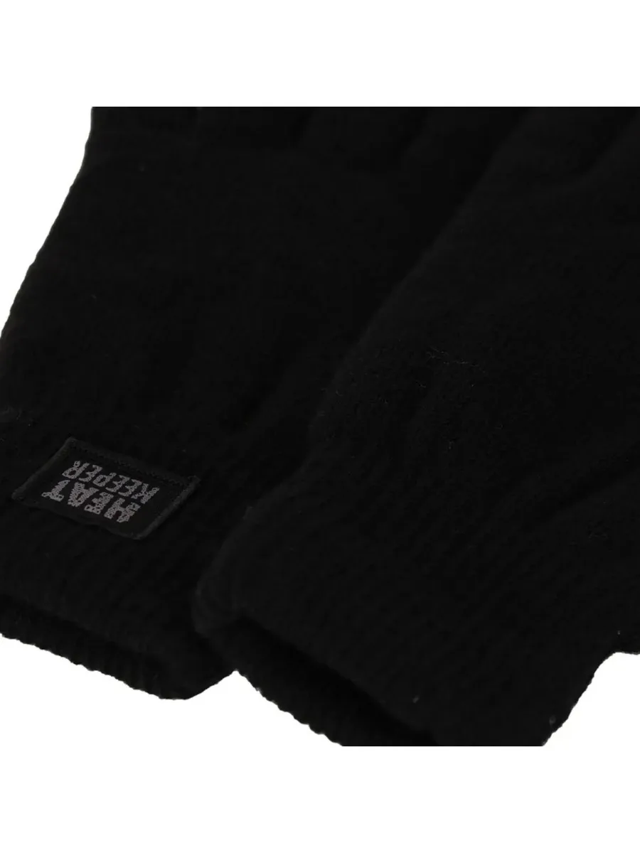 Heatkeeper Dames Winter Set - Muts + Handschoenen - Zwart