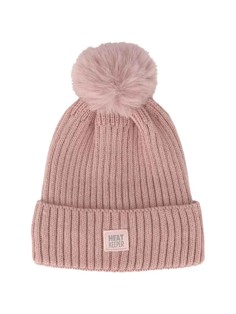 Heatkeeper Dames Winter Set - Muts + Handschoenen - Roze