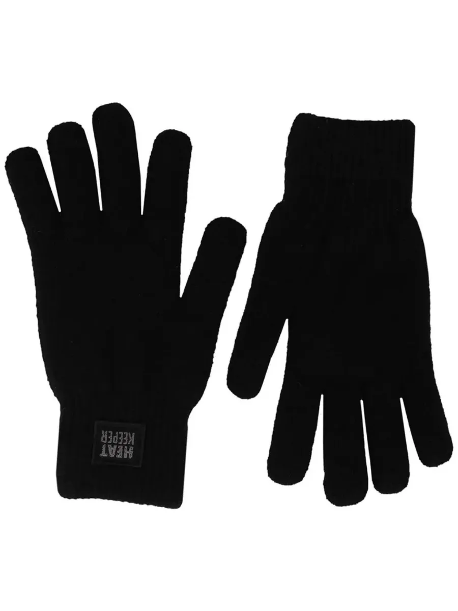 Heatkeeper Dames Winter Set - Muts + Handschoenen - Zwart
