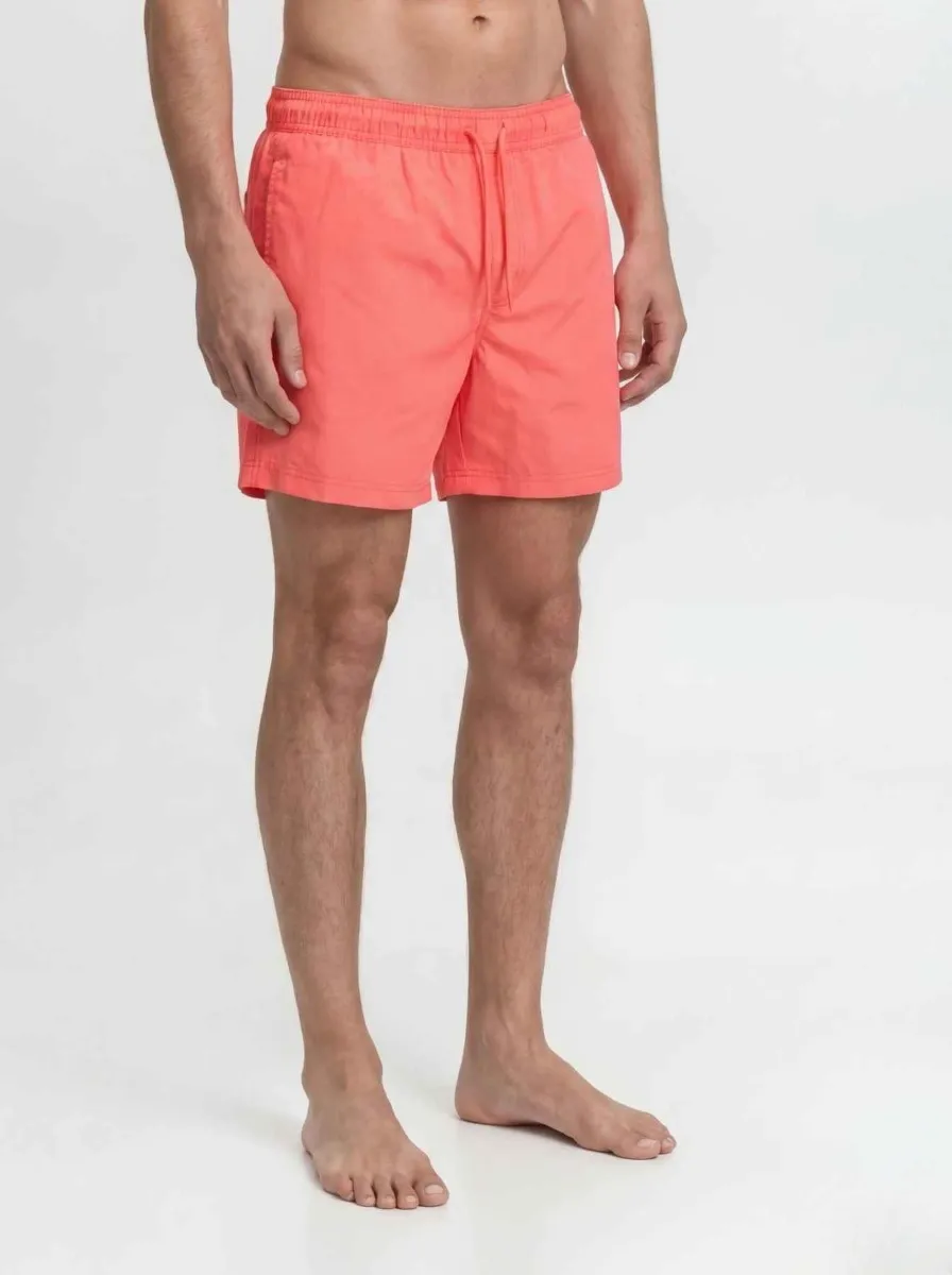 Jack & Jones Zwembroek Tropic Solid Hot Coral