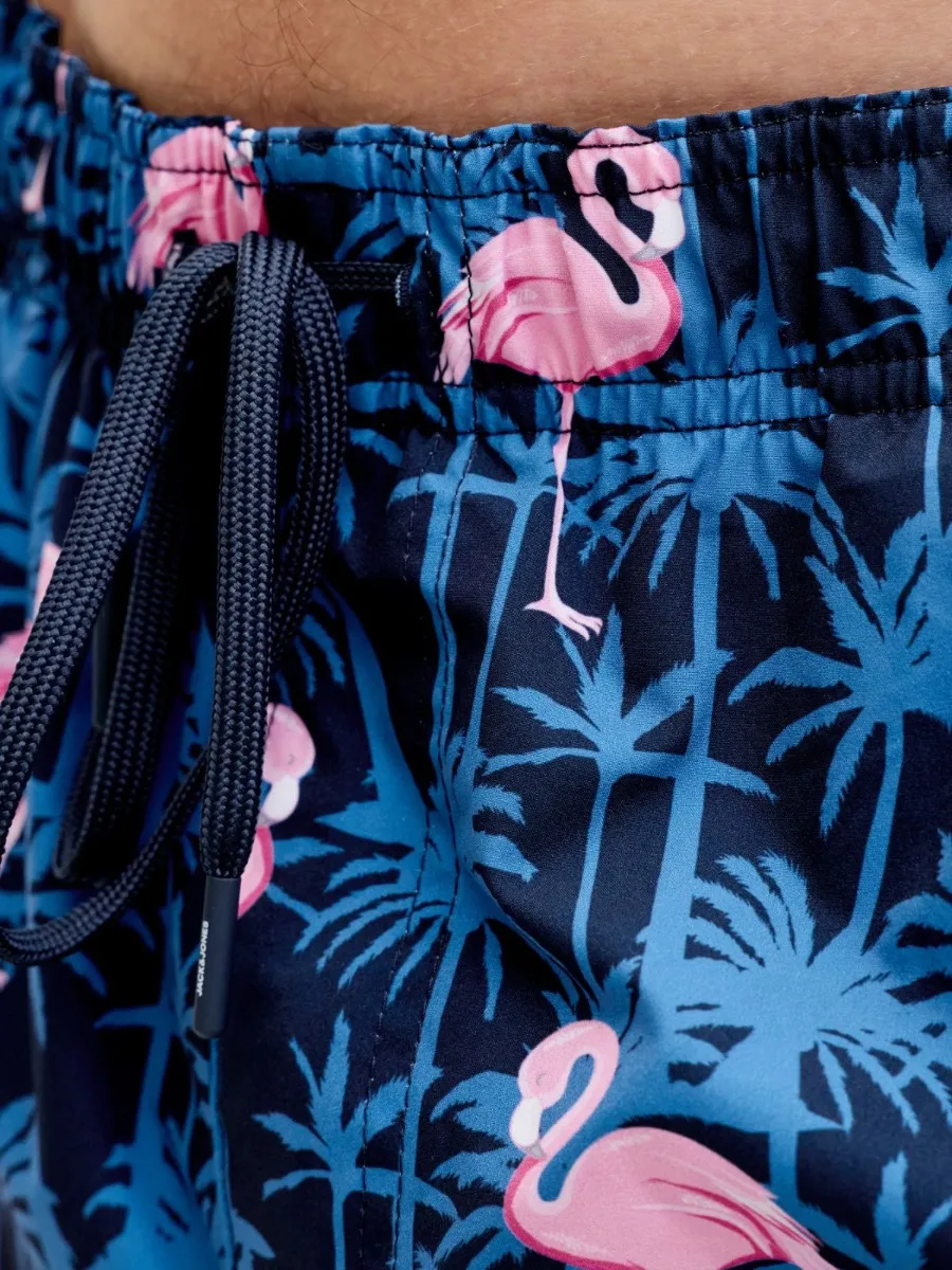 Jack & Jones Zwembroek Vibes Novelty AOP Navy Blazer