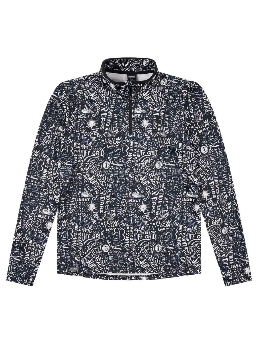 Poederbaas Skipully Heren Cabin Life Zwart