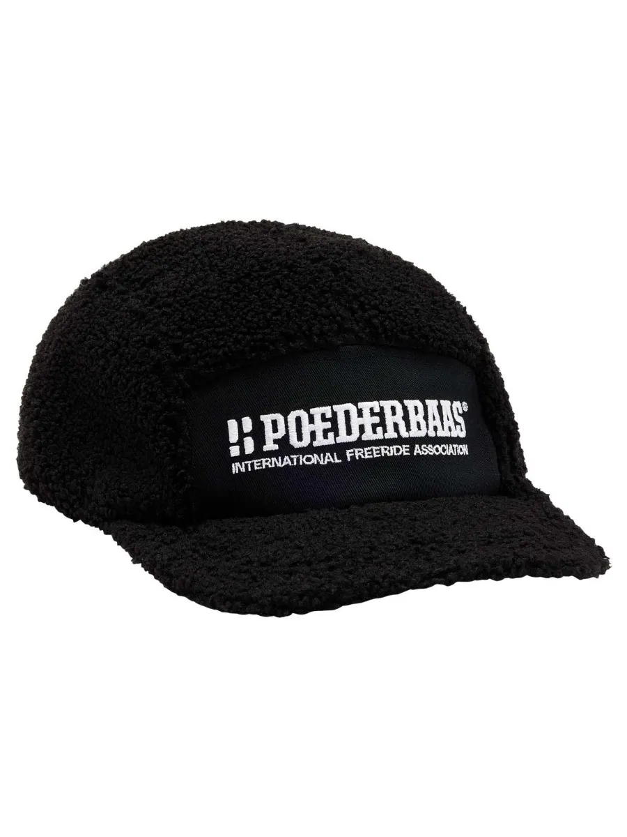 Poederbaas Pet Ted 5-Panel Zwart