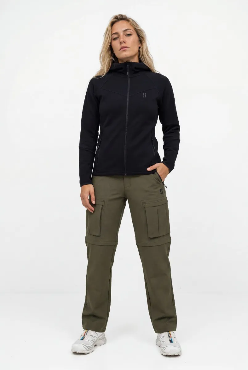 Poederbaas Outdoor Broek Baggy Unisex SOLX Olive Green