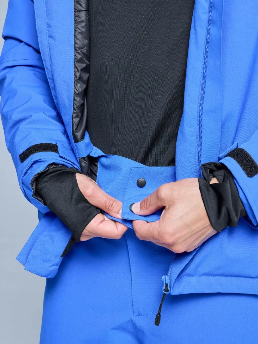 Poederbaas Ski-jas Heren Arctic 2L Insulated Ballpoint Blue