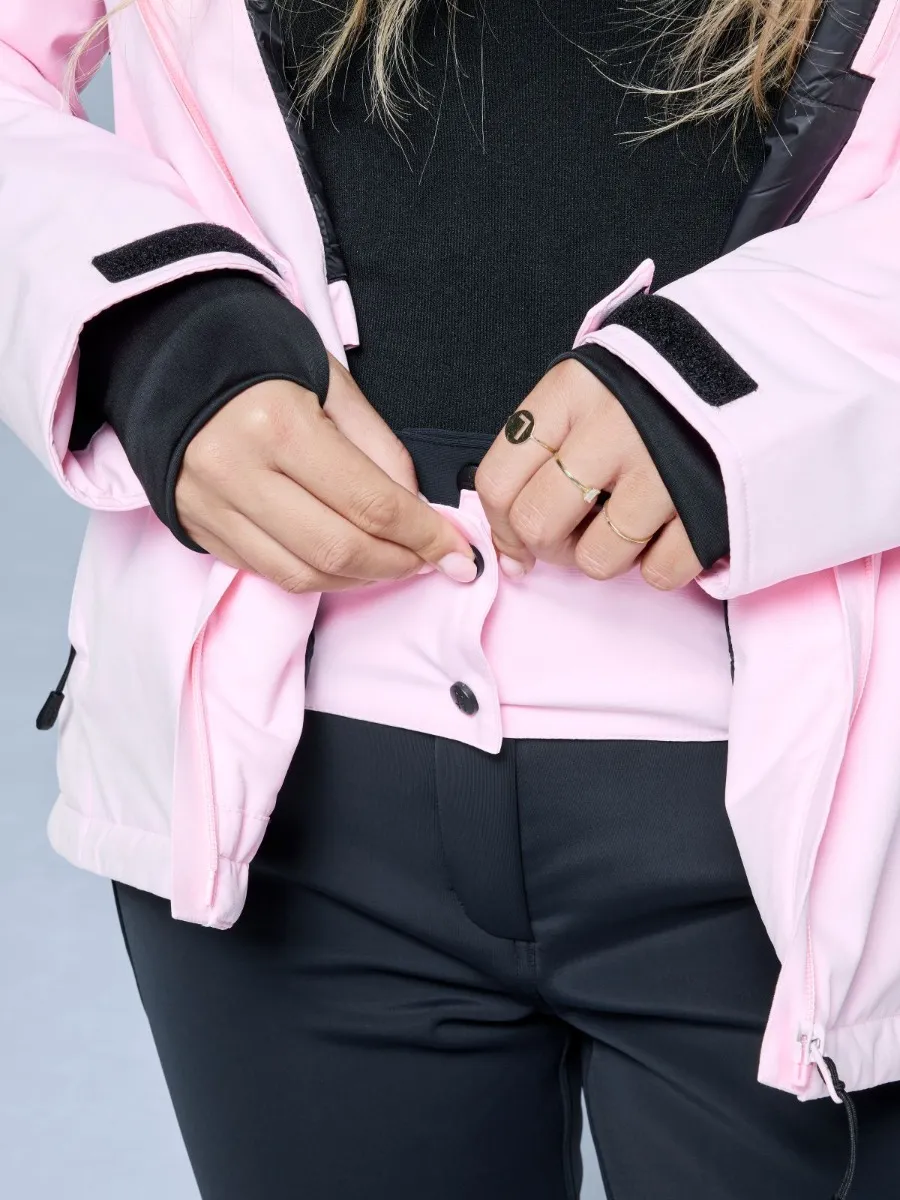Poederbaas Ski-jas Dames Arctic 2L Insulated Powder Rose