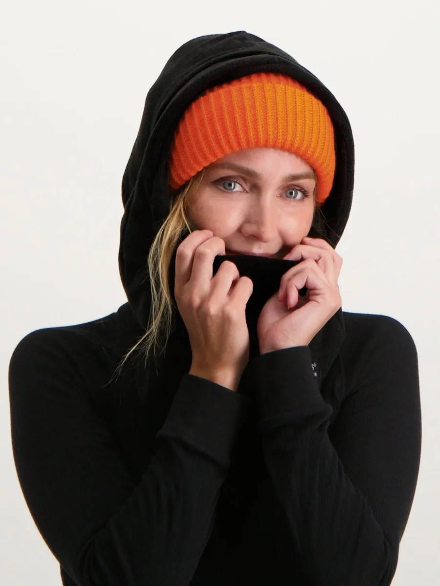 Poederbaas Balaclava Fleece Zwart