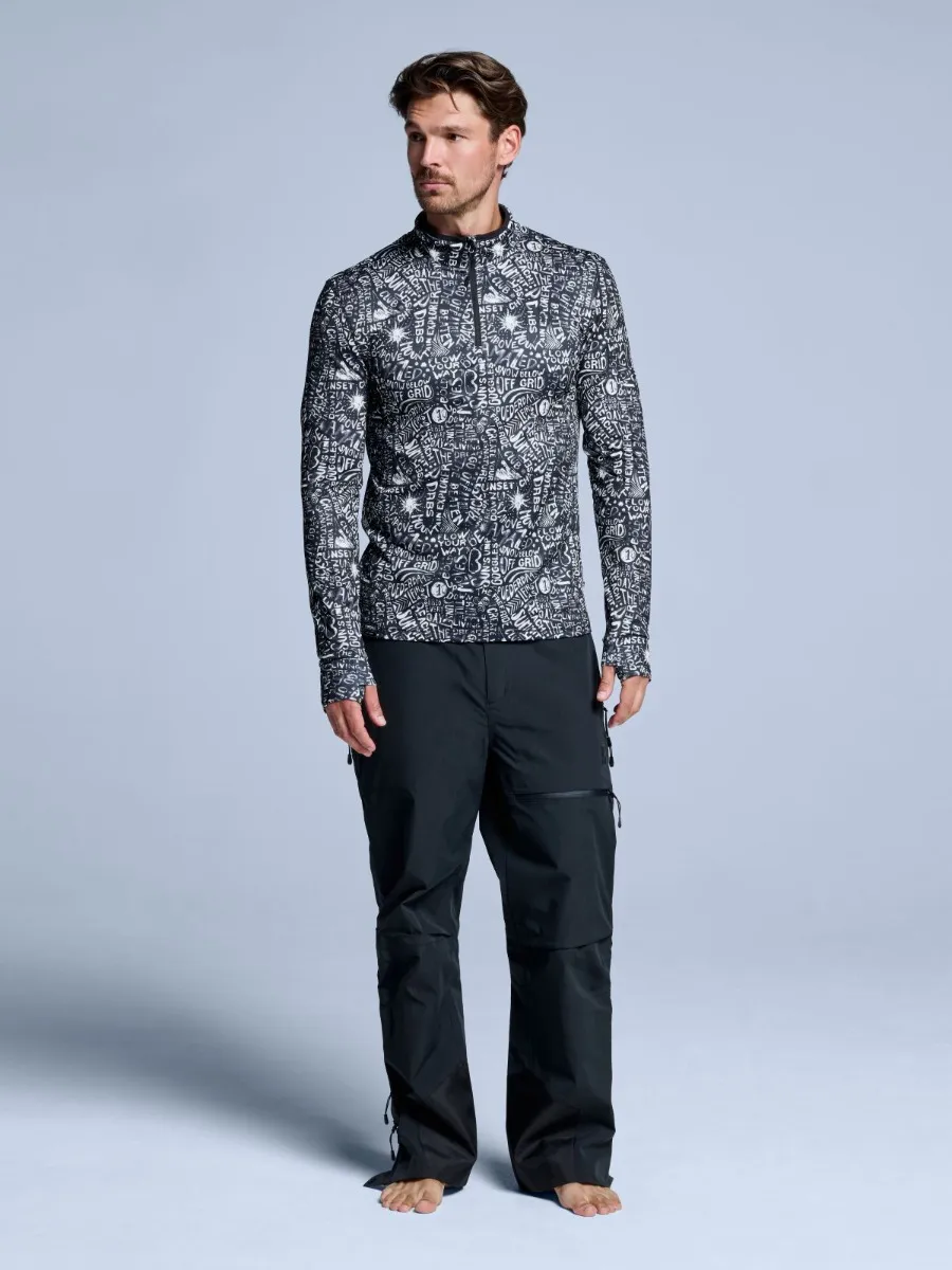 Poederbaas Skipully Heren Cabin Life Zwart