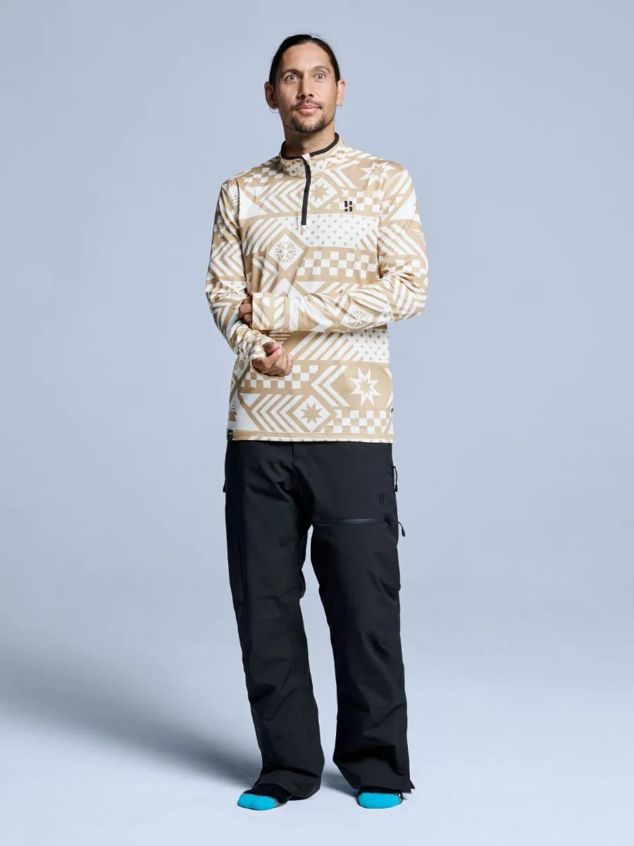 Poederbaas Skipully Heren Cabin Life White Multi