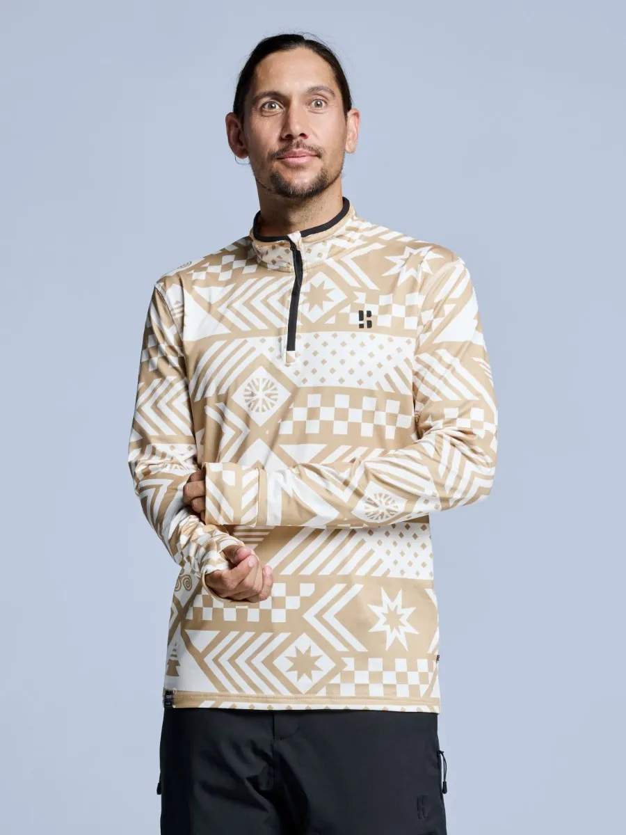 Poederbaas Skipully Heren Cabin Life White Multi