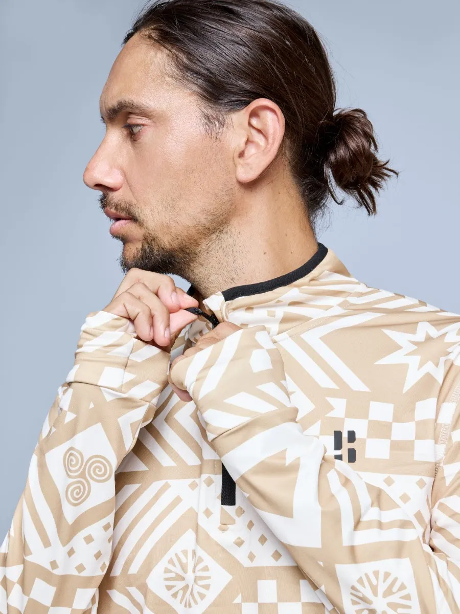 Poederbaas Skipully Heren Cabin Life White Multi