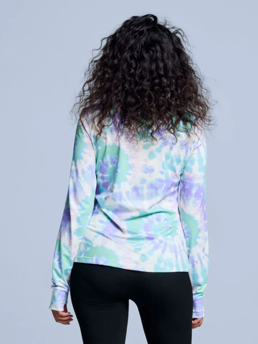 Poederbaas Skipully Dames Cabin Life Wit Tiedye