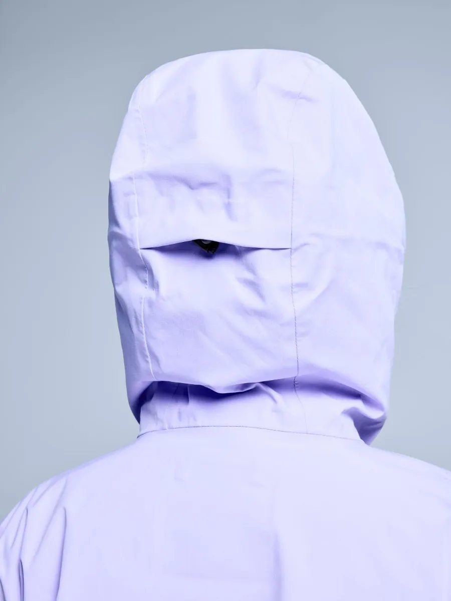 Poederbaas Ski-jas Dames Freeride 3L Hardshell Lila