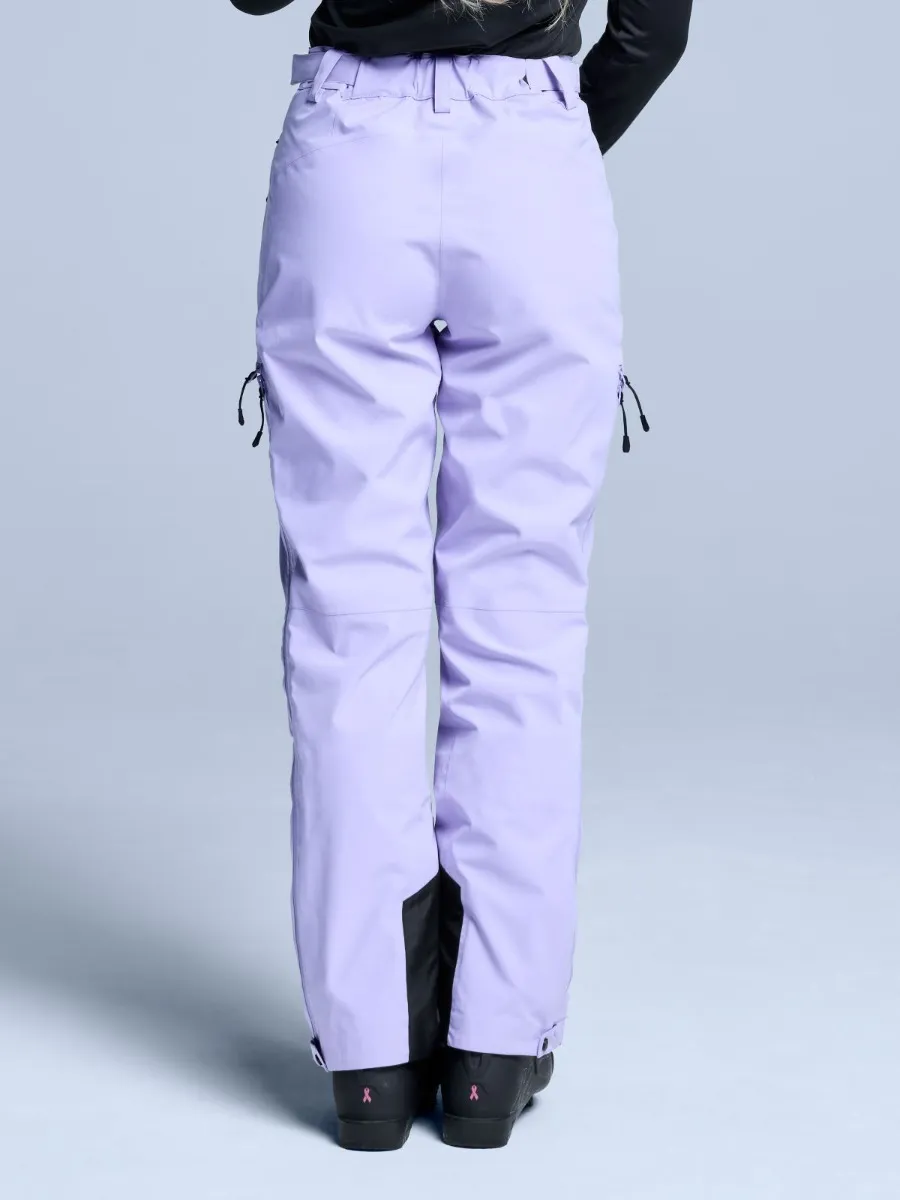 Poederbaas Skibroek Dames Freeride 3L Hardshell Lila