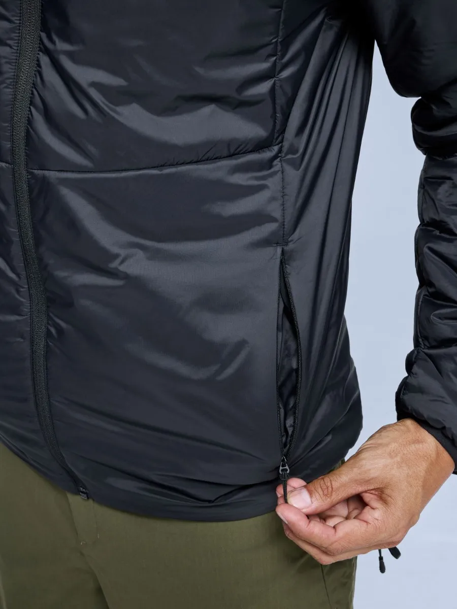 Poederbaas Donsjas Heren Freeride Insulated Zwart