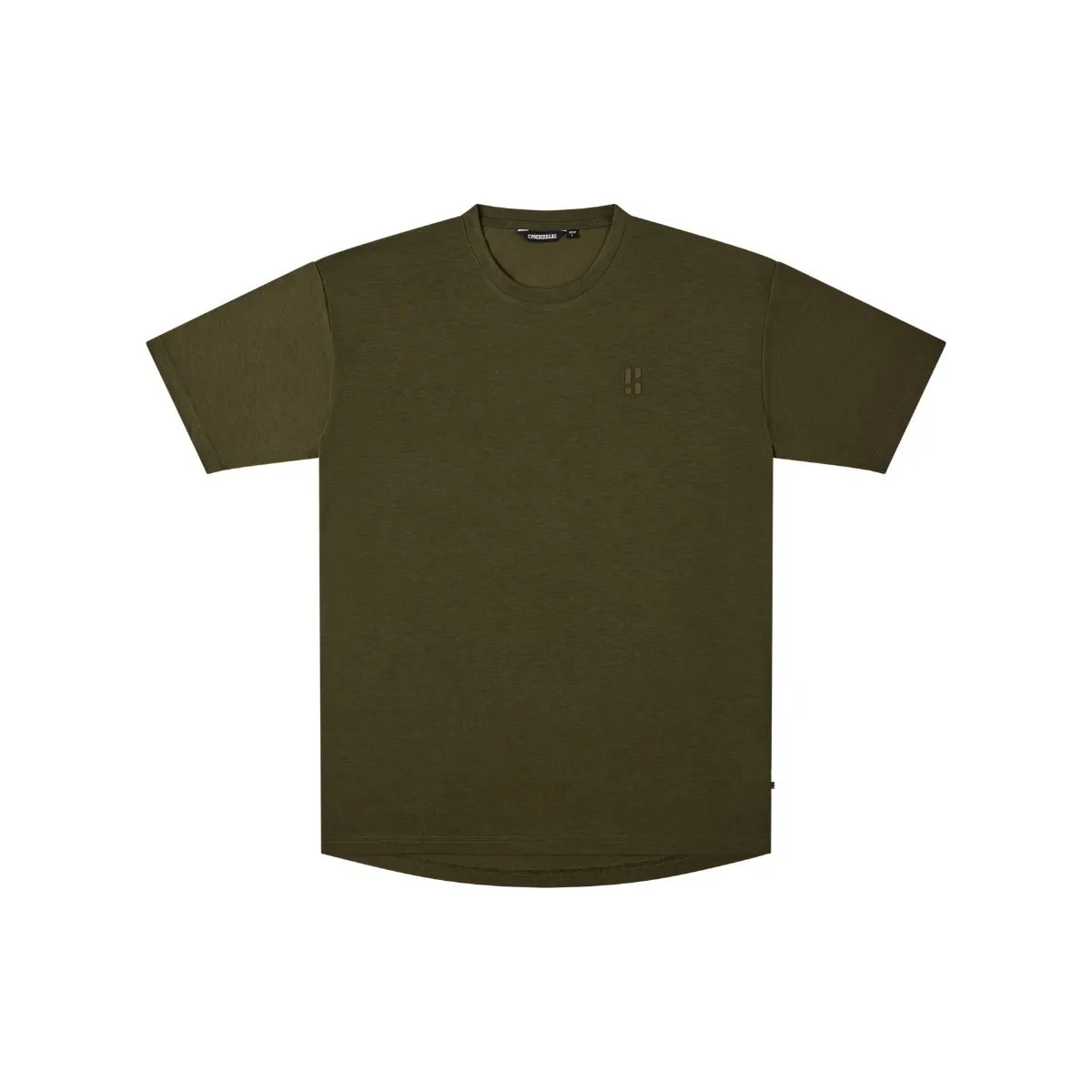 Poederbaas Outdoor T-Shirt Heren SOLX Merinowol Olive Green