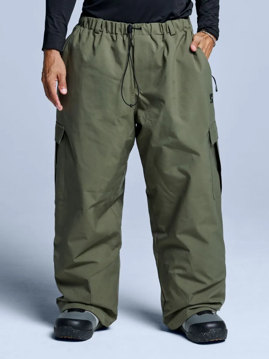 Poederbaas Skibroek Unisex Park Olive Green