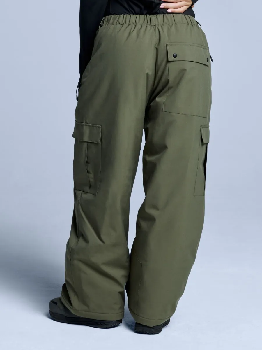 Poederbaas Skibroek Unisex Park Olive Green