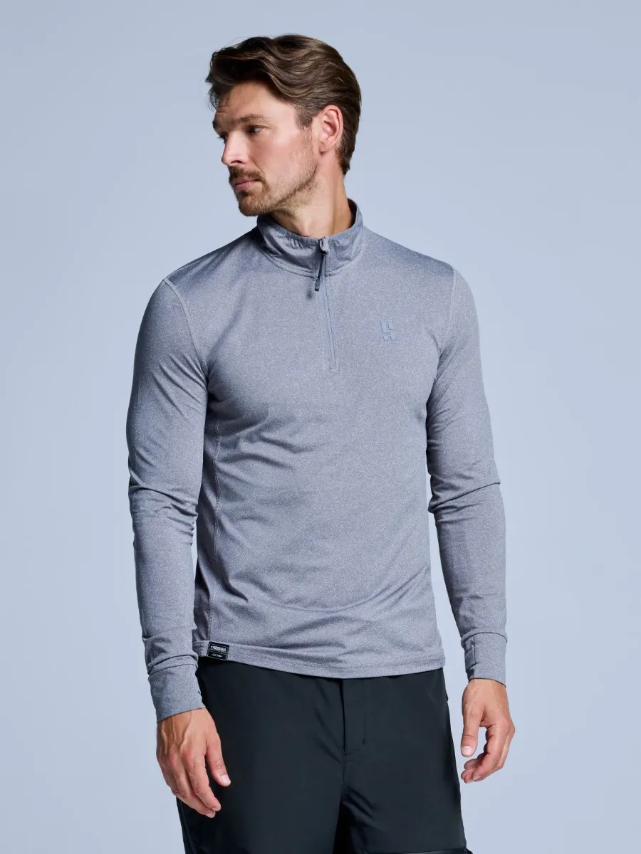 Poederbaas Midlayer Pully Heren Four Seasons Lightweight 2.0 Grey Melange