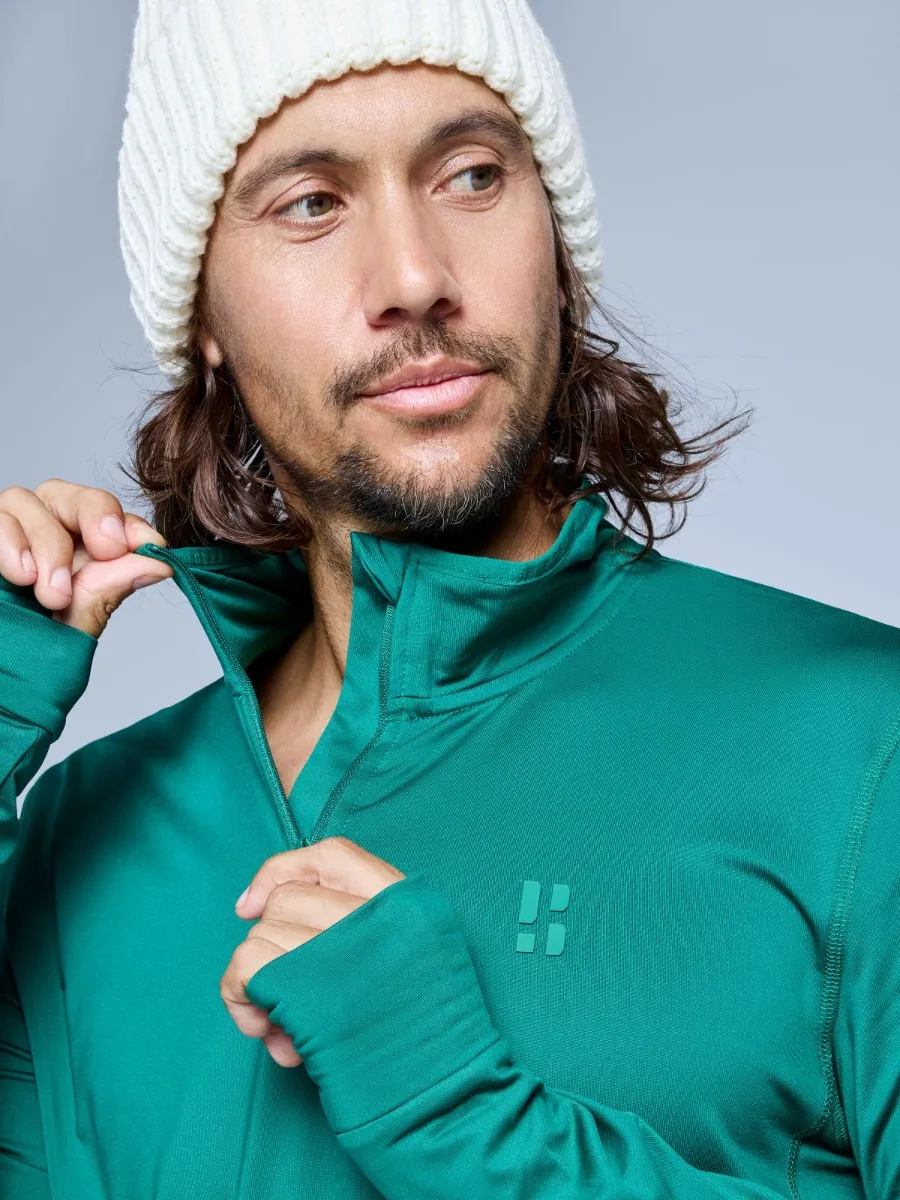 Poederbaas Midlayer Pully Heren Four Seasons Lightweight 2.0 Ever Green