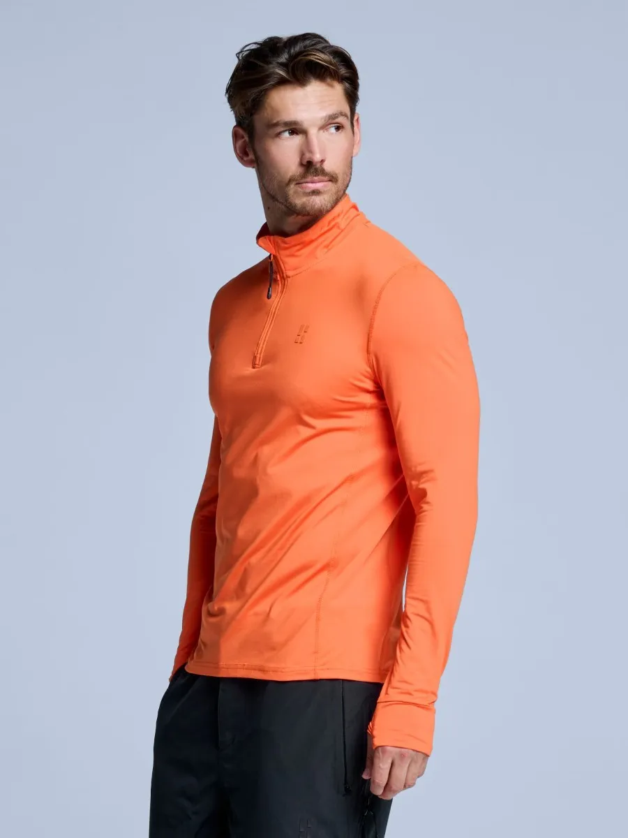 Poederbaas Midlayer Pully Heren Four Seasons Lightweight 2.0 Oranje