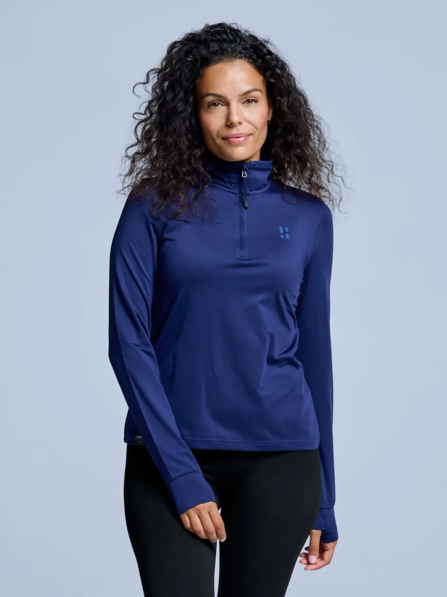Poederbaas Midlayer Pully Dames Four Seasons Lightweight 2.0 Navy