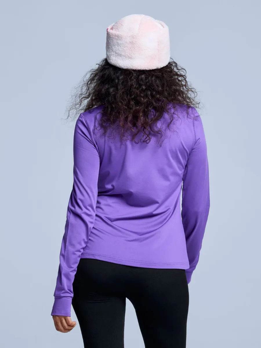 Poederbaas Midlayer Pully Dames Four Seasons Lightweight 2.0 Paars