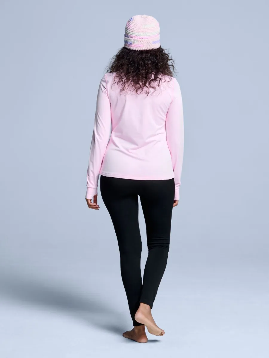 Poederbaas Midlayer Pully Dames Four Seasons Lightweight 2.0 Powder Rose