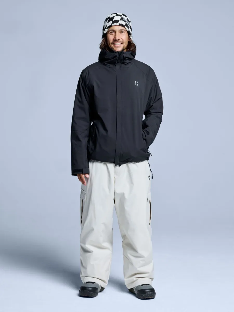 Poederbaas Muts Heren Checkerboard Black White