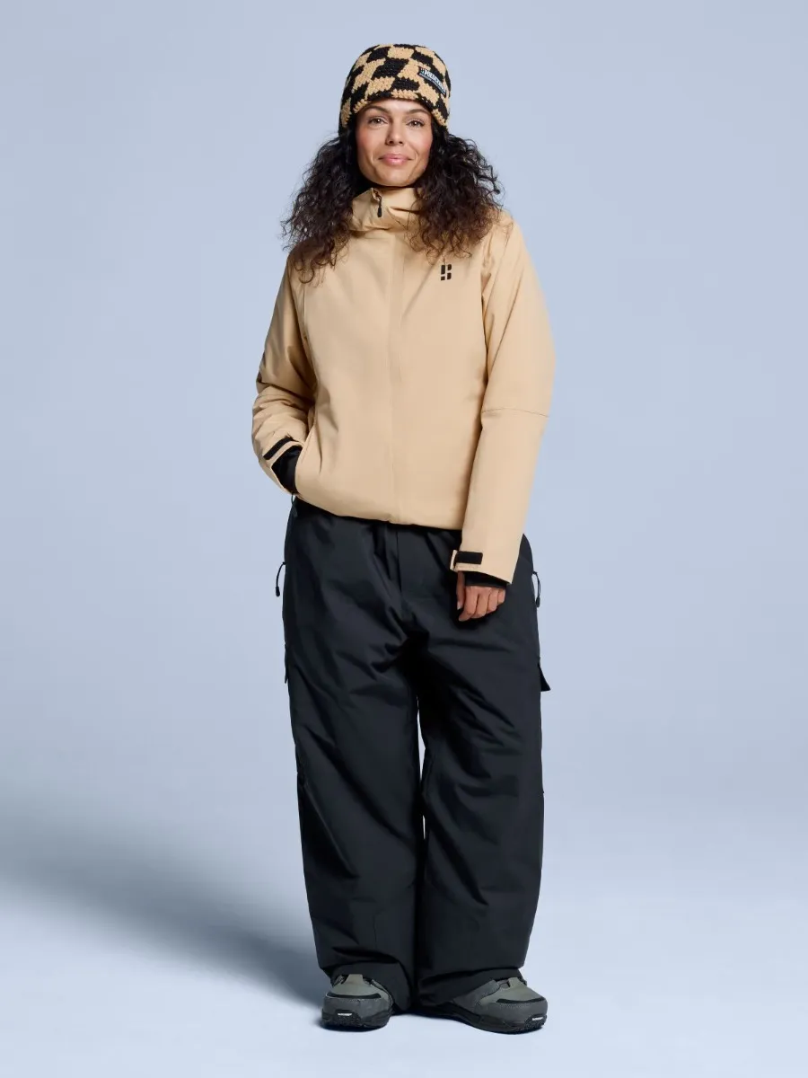 Poederbaas Muts Heren Checkerboard Warm Sand