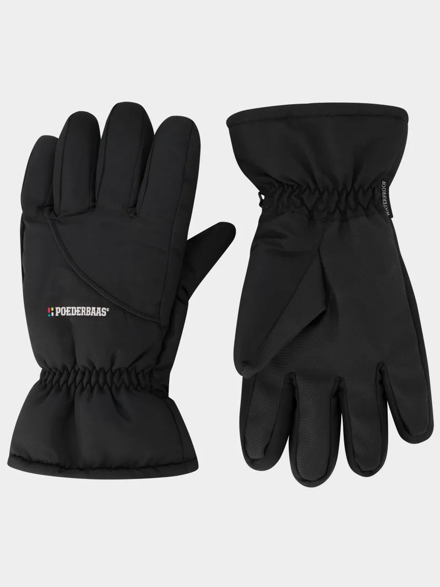 Poederbaas Skihandschoenen Zwart