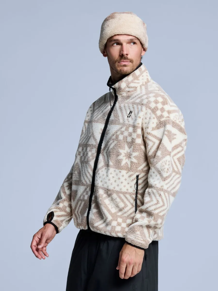 Poederbaas Muts Teddy Twist Hat Brown Multi