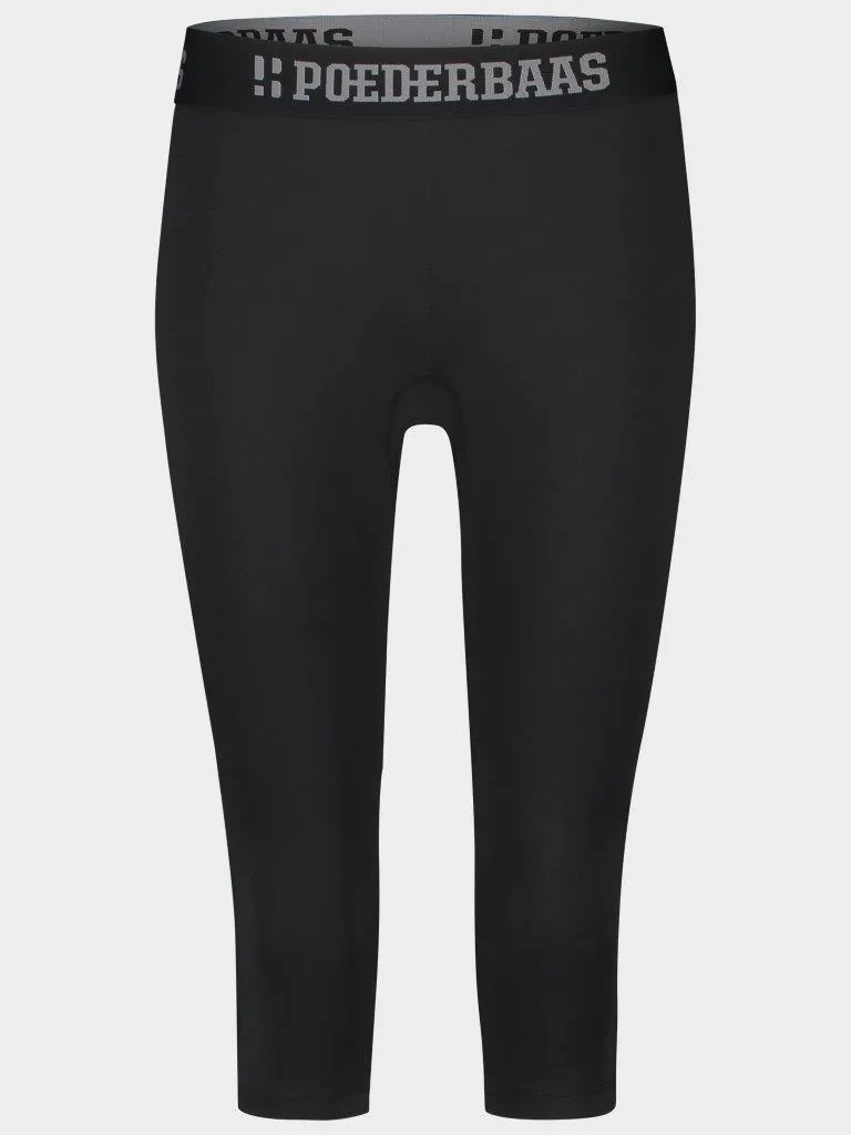 Poederbaas Thermo Legging 3/4 Dames Lightweight