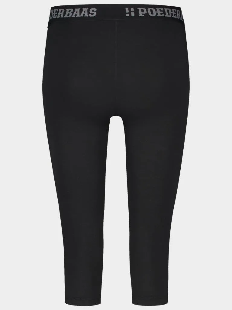 Poederbaas Thermo Legging 3/4 Dames Lightweight