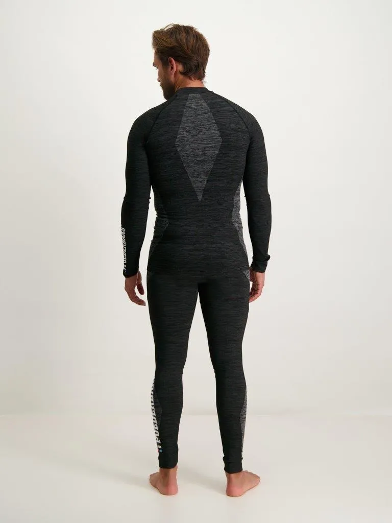 Poederbaas Thermoshirt Heren Technical Longsleeve Zwart