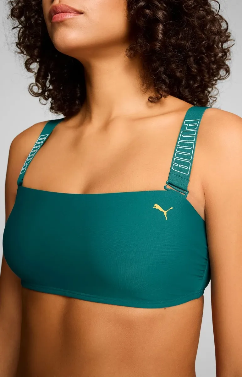 Puma Bikinitopje Bandeau Emerald Ice