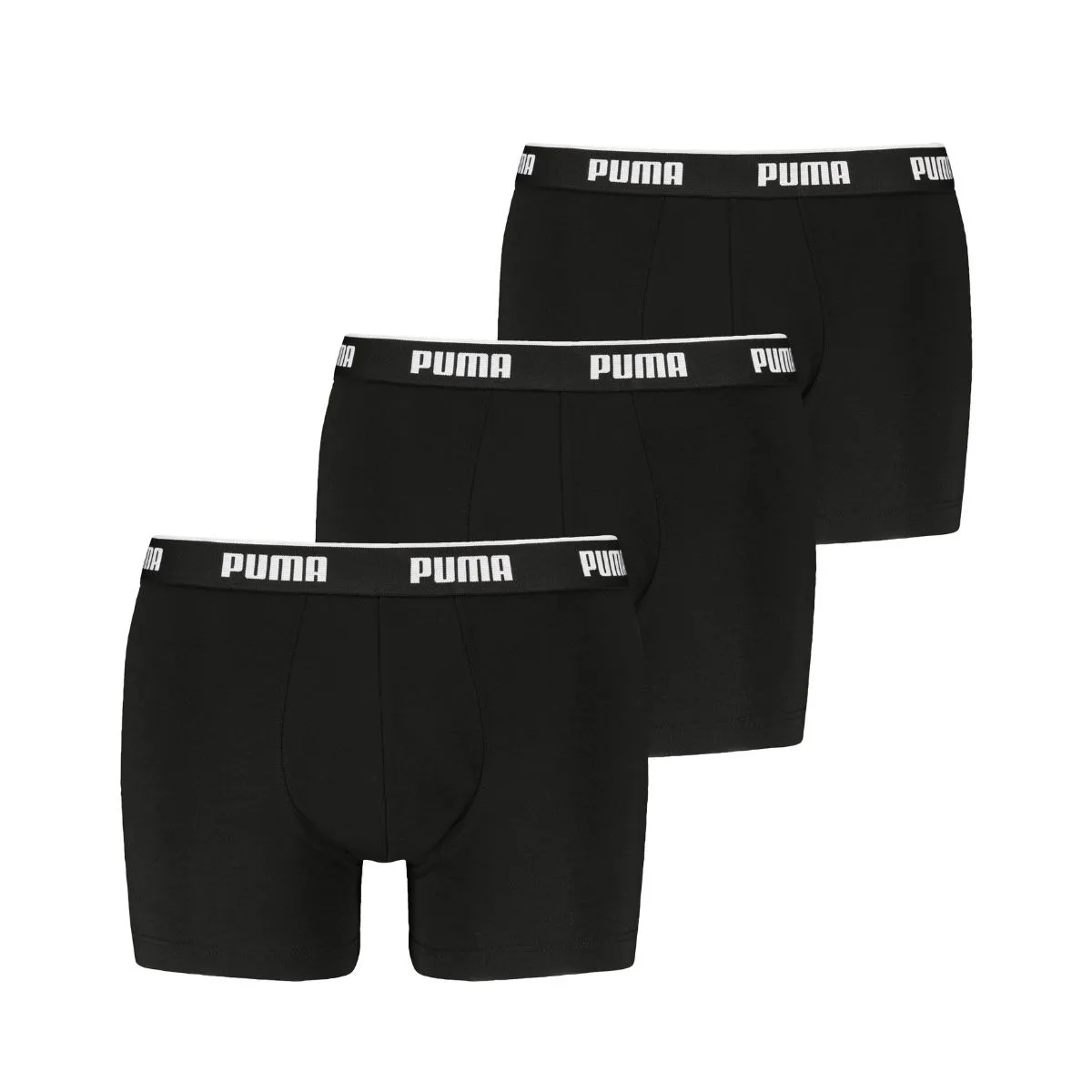 Puma Boxershorts Everyday 3-pack Black / Black