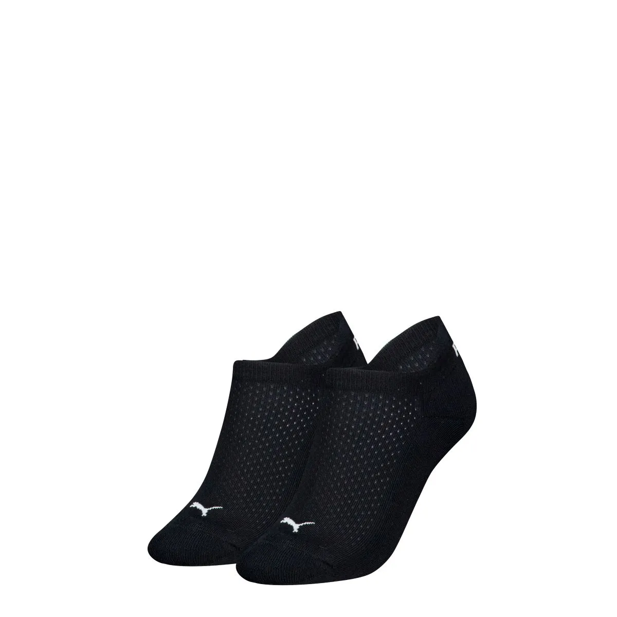 Puma Sneakersokken Dames Cushioned 2-pack Zwart
