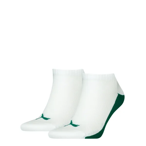 Puma Sneakersokken Heren Back Logo 2-pack Retro Groen