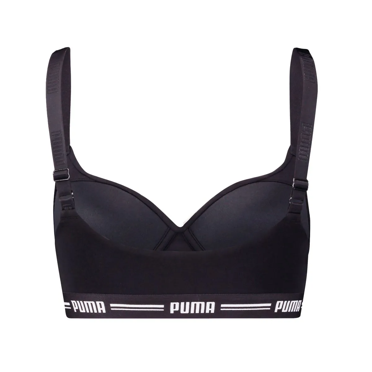 Puma Sport Bh Padded Top Zwart