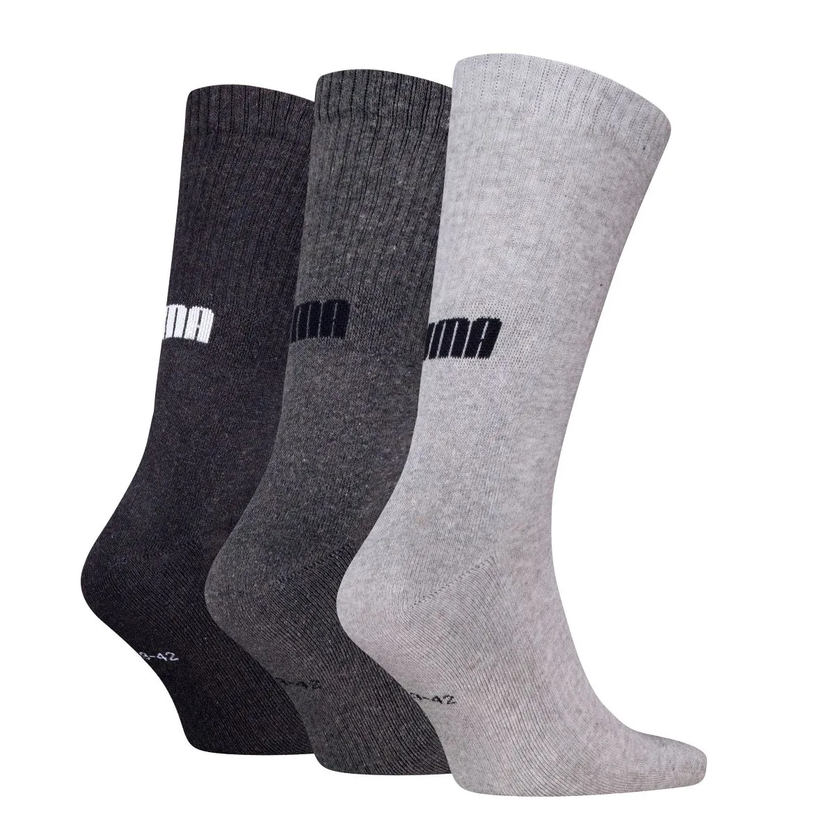 Puma Sportsokken Cushioned New Generation 9-pack Grey Melange