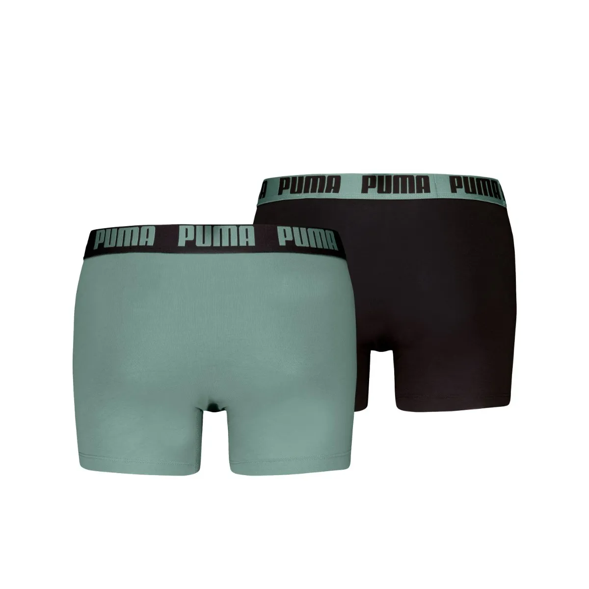 Puma Boxershorts Everyday Basic 2-pack Dark Sage / Black