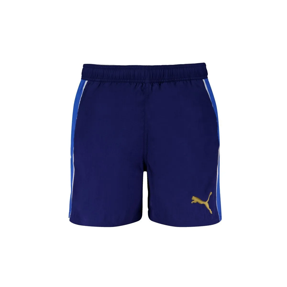 Puma Zwembroek Heren Mid Shorts Crinkle T7  Navy / Ultra Blue