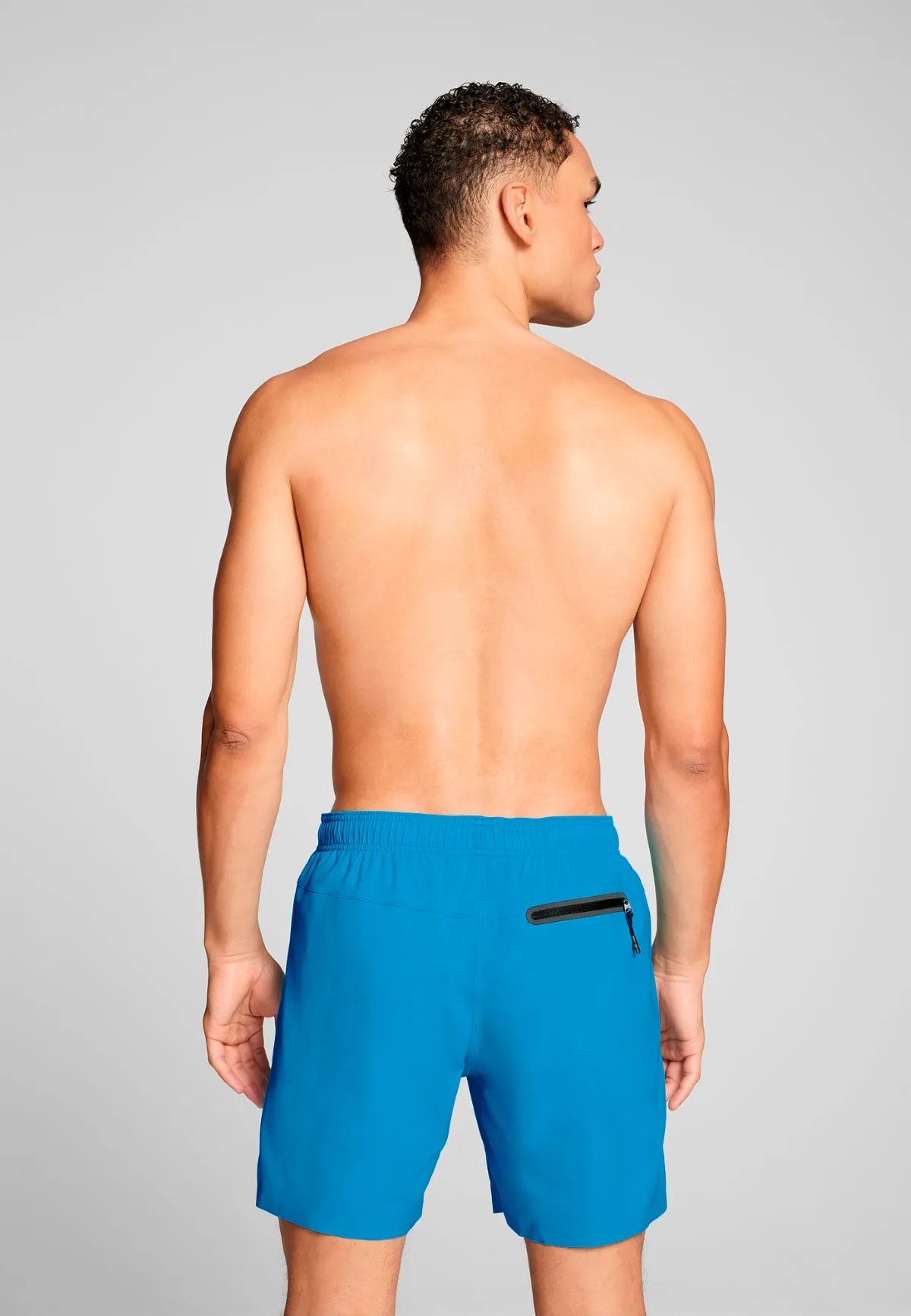 Puma Zwembroek Heren Middel Lang Speed Blue